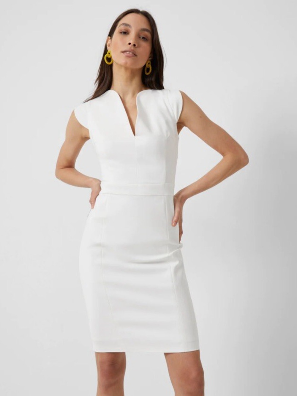 French Connection Lolo Stretch Sleeveless Dress size 6 - young contemporary